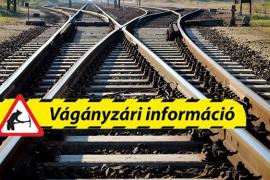 Vágányzár Pécs és Gyékényes között Vágányzár Pécs és Gyékényes között