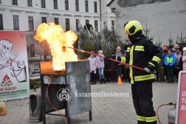 Piacra vitték a tűzmegelőzési jótanácsokat