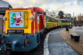 Adventi fényjáratok a fenyvesi kisvasútnál