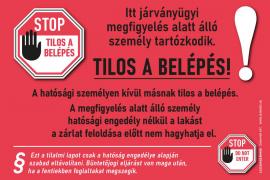 Újabb külföldről hazatérők kerültek házi karanténba Barcson