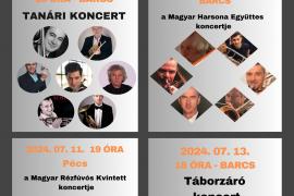 Idén is színvonalas programok ölelik körbe a Barcsi Rézfúvós Kamarazenei Tábort