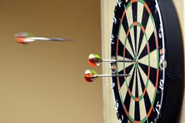 Ezüstérmes lett a darányi darts csapat Budapesten
