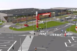 Kilencven munkahelyet teremt az épülő Interspar Kaposváron