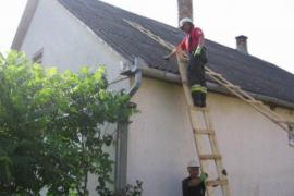 Somogyi önkéntes tűzoltók segítettek Szabolcsban