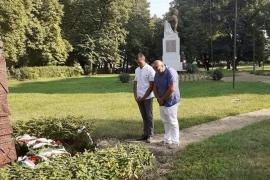 A környék roma vezetői is megemlékeztek a hétvégén