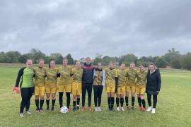 Esőben is győzni tudtak a barcsi női futballisták