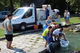 Első ízben telepítettek kősüllőt a Balatonba