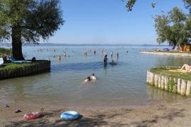 Fizetős lesz Balatonszárszó központi strandja