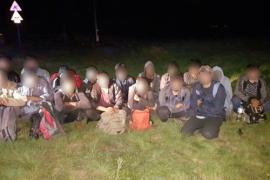 Illegális migránsokat fogtak el Baranyában