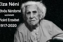 103 éves korában elhunyt a cirkuszrajongók Elza nénije, aki Barcson született