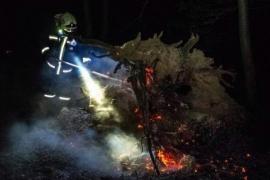 Ismét sok szabadtéri tűzhöz vonultak a tűzoltók