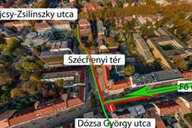 Forgalomkorlátozások lesznek hétfőtől Kaposváron