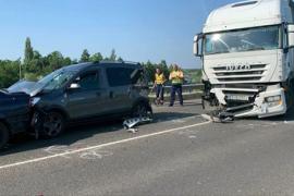 Tömegbaleset történt tegnap az M7-esen